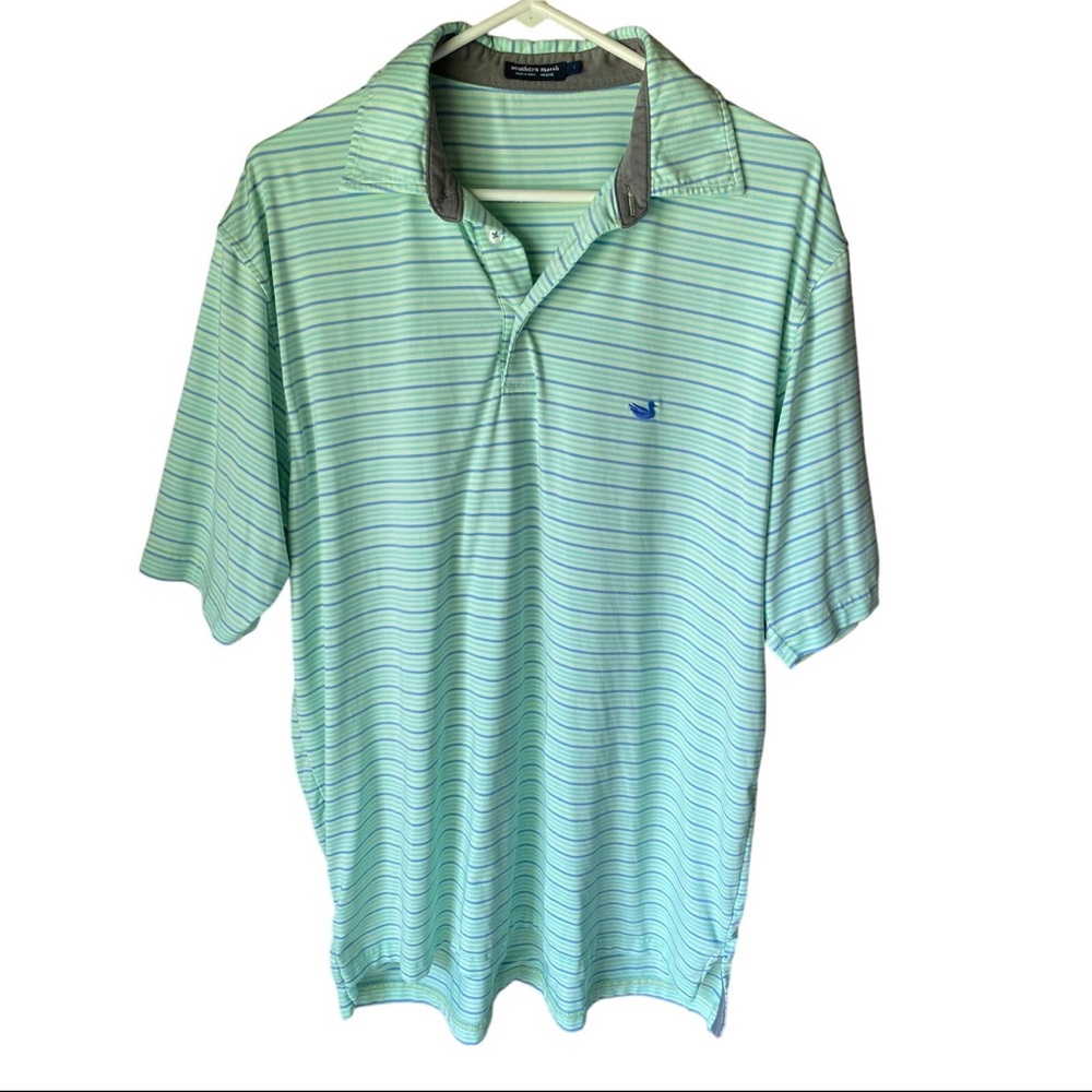 Southern Marsh Green Polo Shirt Classic Style